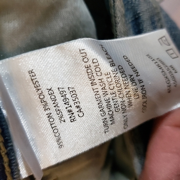 Sam Edelman The Kitten Two Tone Jeans NWT Size 27 - Picture 4 of 13